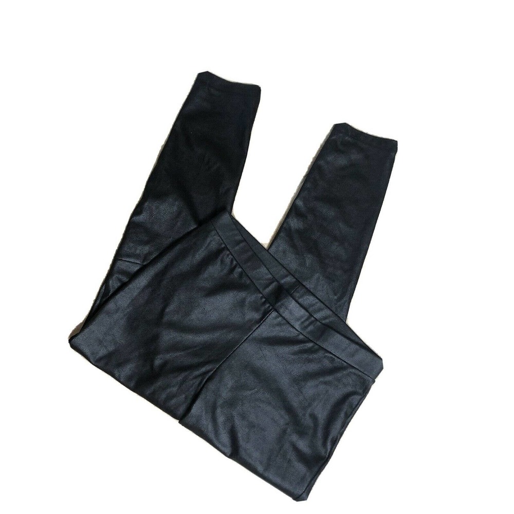 Trouve Skinny Faux Leather Pull On Leggings